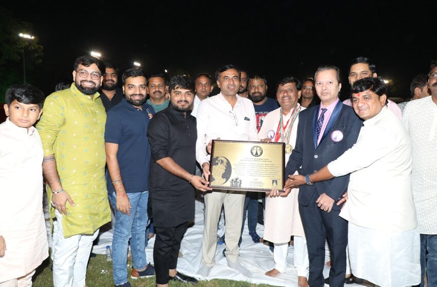  “Massive Blood Donation Drive in Morbi Marks PM Modi’s 72nd Birthday with a World Record”