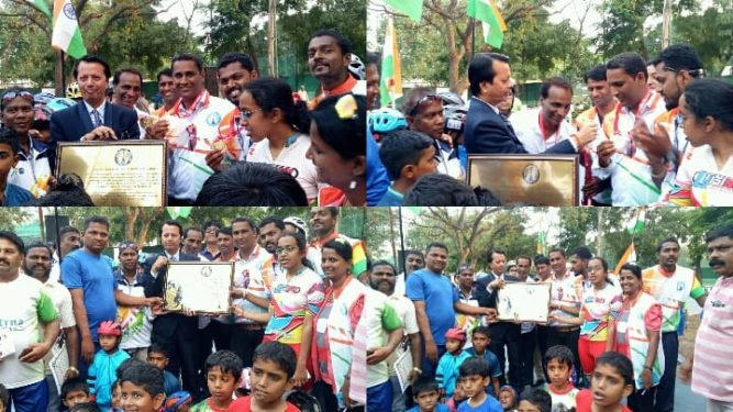  World Record Set in Maharashtra as 540 Students Perform Zig-Zag Skating Marathon
