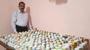 Indian Collector Sunil Joseph Sets Guinness World Record with Largest Collection of Paper Cups