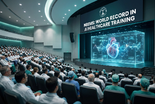  NBEMS Sets World Record for Most Viewers of AI in Healthcare Live Stream
