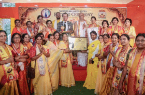 Aumaujayaa Vishwa Mahila Seva Samithi Plans Record Distribution of 1,003 Sarees to Elderly Women