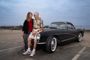 Carlsbad Man and His 1957 Corvette Chase World Record for Longest Car Ownership