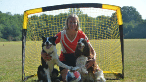 Dog Duo Olga Jones and Simba Set World Record with 12 Soccer Goals in One Minute