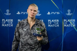 Erling Haaland Celebrates His Incredible World Records Ahead of New Premier League Season
