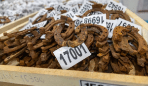 Moldova’s Petru Costin Presents 17,000 Horseshoes in Bid for New  World Record