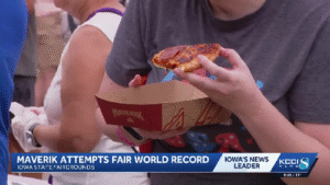 Iowa State Fair Hosts Massive Pizza Party in World Record Attempt