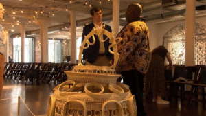Corey Alston Sets World Record with Largest Sweetgrass Basket, Celebrating Gullah Heritage