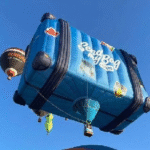 Giant ‘Flying Suitcase’ Balloon Targets World Record Across Global Skies