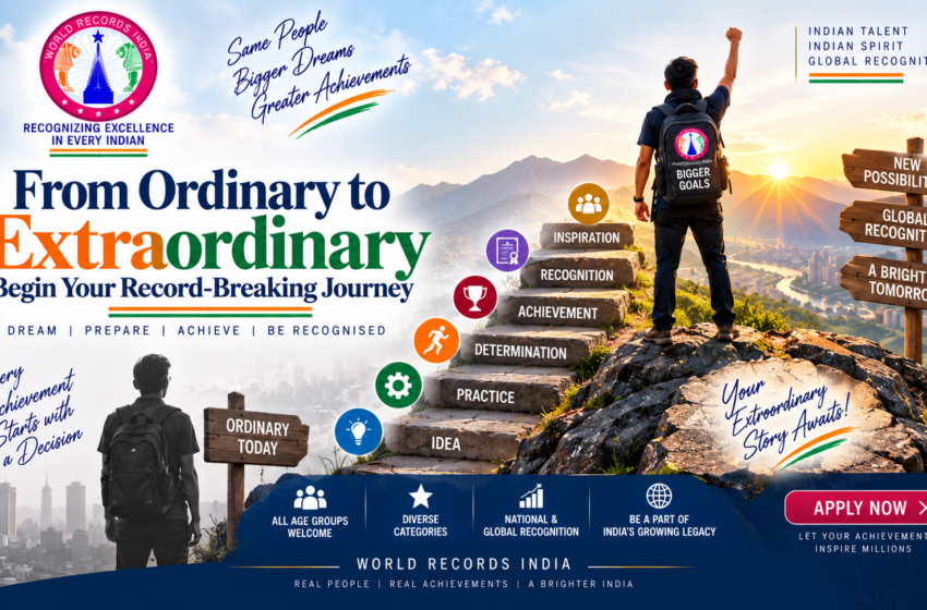 From Ordinary to Extraordinary: Begin Your Record-Breaking Journey
