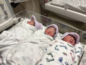 L.A. Mother Welcomes Rare Triplets with Combined Birth Weight of Nearly 19 Pounds