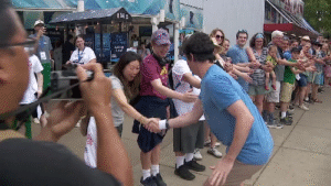 Matt Little’s World Record Handshake Attempt Halted at Minnesota State Fair