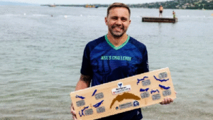 Neil Gilson Swims Switzerland’s 10 Largest Lakes in Epic 375 KM World-First Attempt