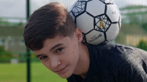14-Year-Old Football Freestyler James Taylor Finishes Third at World Championships